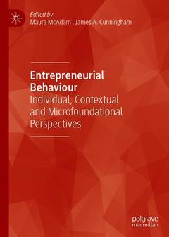 Couverture de l’ouvrage Entrepreneurial Behaviour