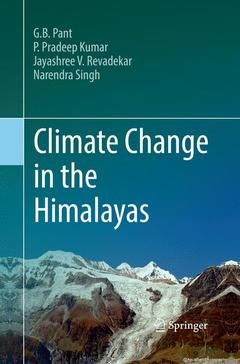 Couverture de l’ouvrage Climate Change in the Himalayas
