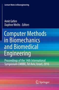 Couverture de l’ouvrage Computer Methods in Biomechanics and Biomedical Engineering