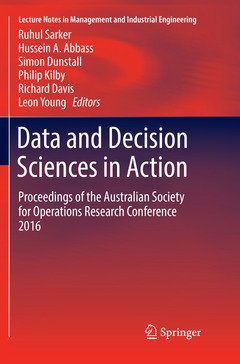 Couverture de l’ouvrage Data and Decision Sciences in Action