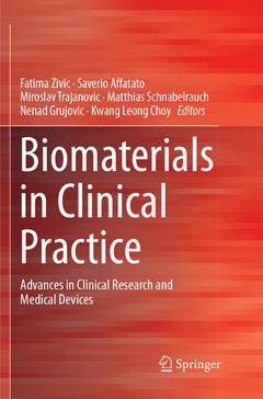 Couverture de l’ouvrage Biomaterials in Clinical Practice 