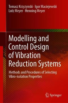 Couverture de l’ouvrage Modelling and Control Design of Vibration Reduction Systems