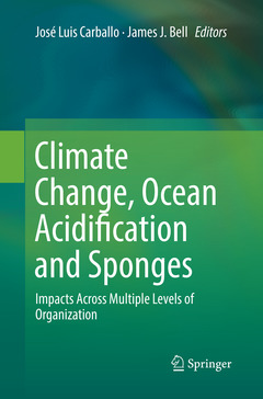 Cover of the book Climate Change, Ocean Acidification and Sponges