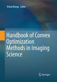 Couverture de l’ouvrage Handbook of Convex Optimization Methods in Imaging Science