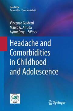 Couverture de l’ouvrage Headache and Comorbidities in Childhood and Adolescence