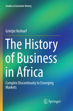 Couverture de l’ouvrage The History of Business in Africa