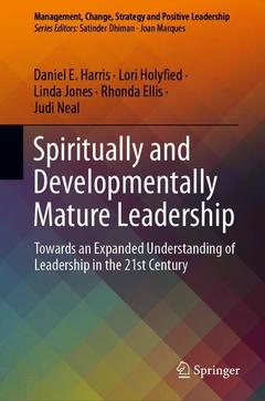 Couverture de l’ouvrage Spiritually and Developmentally Mature Leadership