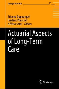 Couverture de l’ouvrage Actuarial Aspects of Long Term Care