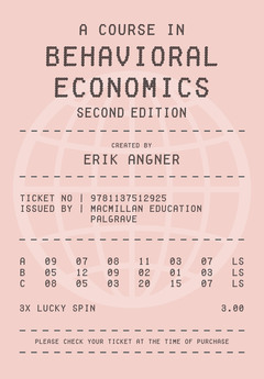 Cover of the book A Course in Behavioral Economics