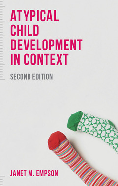 Couverture de l’ouvrage Atypical Child Development in Context
