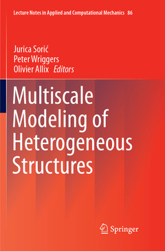 Couverture de l’ouvrage Multiscale Modeling of Heterogeneous Structures