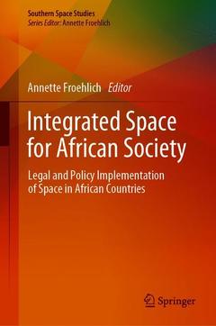 Couverture de l’ouvrage Integrated Space for African Society