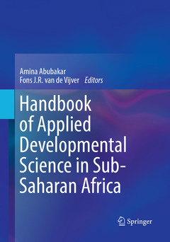 Couverture de l’ouvrage Handbook of Applied Developmental Science in Sub-Saharan Africa