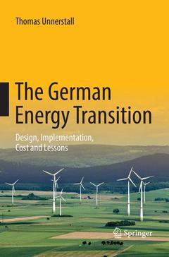Couverture de l’ouvrage The German Energy Transition