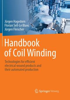 Couverture de l’ouvrage Handbook of Coil Winding