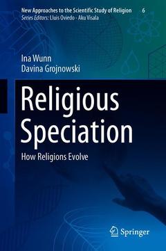 Couverture de l’ouvrage Religious Speciation