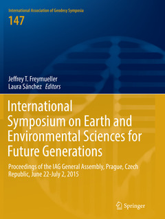 Couverture de l’ouvrage International Symposium on Earth and Environmental Sciences for Future Generations