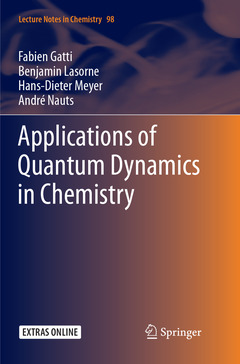 Cover of the book Applications of Quantum Dynamics in Chemistry