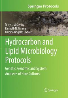 Cover of the book Hydrocarbon and Lipid Microbiology Protocols