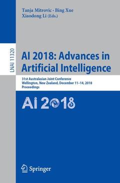 Couverture de l’ouvrage AI 2018: Advances in Artificial Intelligence