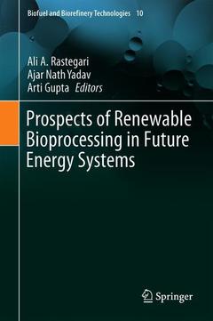 Couverture de l’ouvrage Prospects of Renewable Bioprocessing in Future Energy Systems
