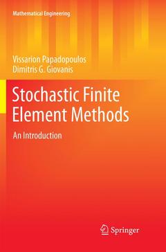 Couverture de l’ouvrage Stochastic Finite Element Methods