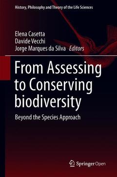 Cover of the book From Assessing to Conserving Biodiversity