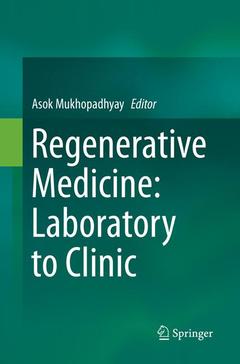 Couverture de l’ouvrage Regenerative Medicine: Laboratory to Clinic