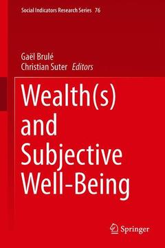 Couverture de l’ouvrage Wealth(s) and Subjective Well-Being