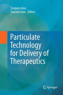 Couverture de l’ouvrage Particulate Technology for Delivery of Therapeutics