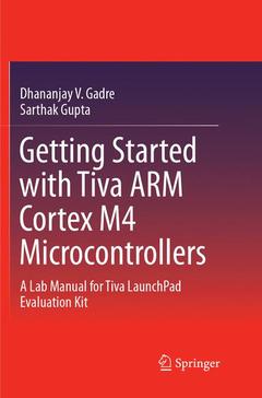 Couverture de l’ouvrage Getting Started with Tiva ARM Cortex M4 Microcontrollers
