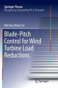 Couverture de l’ouvrage Blade-Pitch Control for Wind Turbine Load Reductions