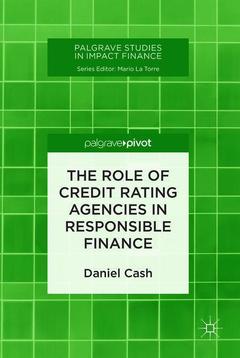 Cover of the book The Role of Credit Rating Agencies in Responsible Finance