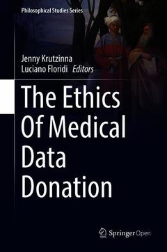 Cover of the book The Ethics of Medical Data Donation