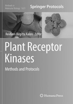 Couverture de l’ouvrage Plant Receptor Kinases