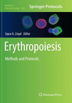 Couverture de l’ouvrage Erythropoiesis