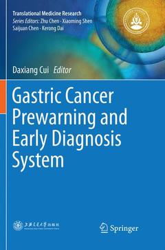 Cover of the book Gastric Cancer Prewarning and Early Diagnosis System