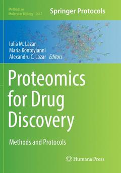 Couverture de l’ouvrage Proteomics for Drug Discovery