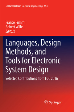 Couverture de l’ouvrage Languages, Design Methods, and Tools for Electronic System Design