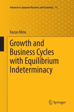 Couverture de l’ouvrage Growth and Business Cycles with Equilibrium Indeterminacy