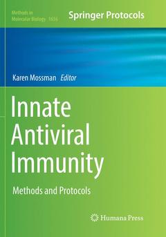 Couverture de l’ouvrage Innate Antiviral Immunity