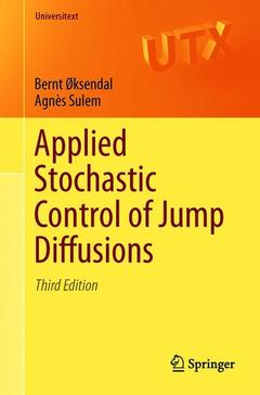 Couverture de l’ouvrage Applied Stochastic Control of Jump Diffusions