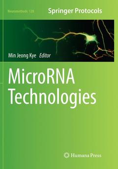 Couverture de l’ouvrage MicroRNA Technologies