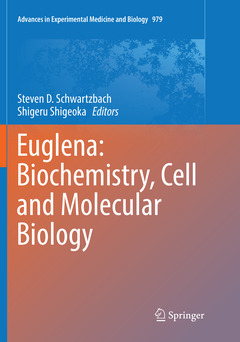 Couverture de l’ouvrage Euglena: Biochemistry, Cell and Molecular Biology