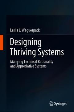 Couverture de l’ouvrage Designing Thriving Systems