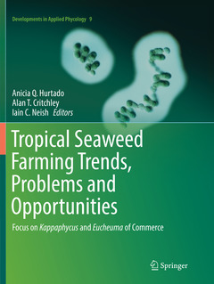 Couverture de l’ouvrage Tropical Seaweed Farming Trends, Problems and Opportunities