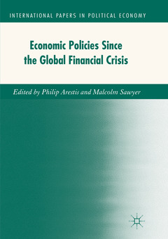 Cover of the book Economic Policies since the Global Financial Crisis
