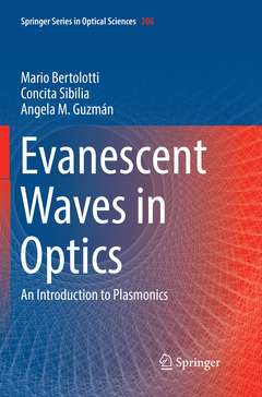 Couverture de l’ouvrage Evanescent Waves in Optics