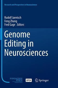 Couverture de l’ouvrage Genome Editing in Neurosciences