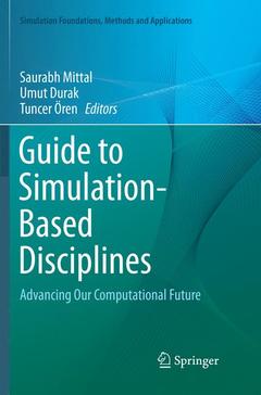 Cover of the book Guide to Simulation-Based Disciplines